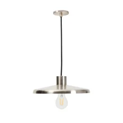 Hanglamp Nuvira Gesatineerd metaal