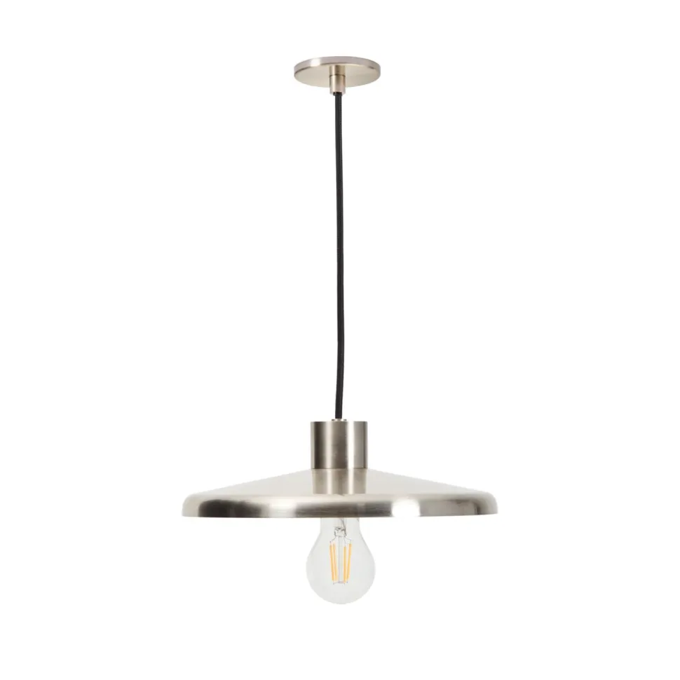 Hanglamp Nuvira Gesatineerd metaal