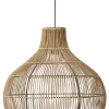 Hanglamp Pacino Rotan, kleur Naturel