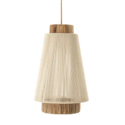 Hanglamp Rae Katoen en zeegras, 35cm