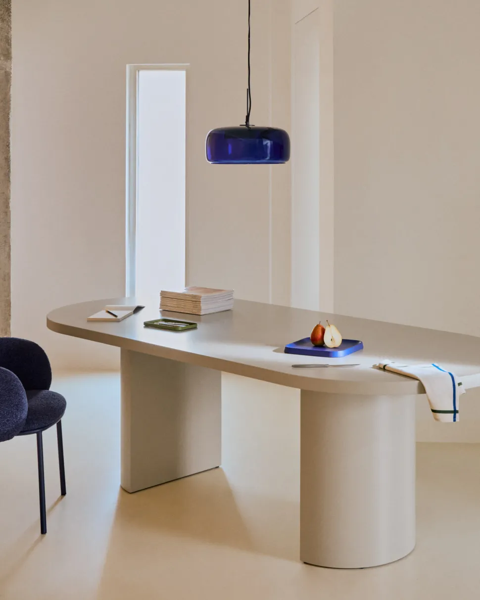 Hanglamp Reig Glas, 38cm