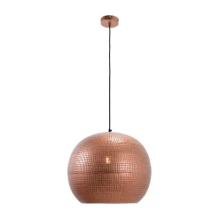 Hanglamp Spike Bol XL Ø40cm, kleur Koper