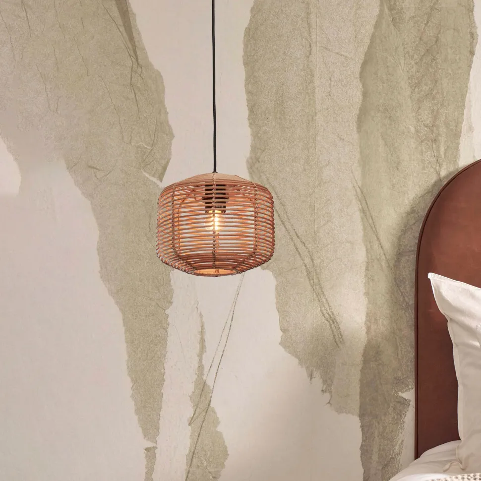 Hanglamp Tanami Rotan, 25cm