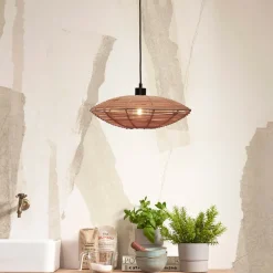 Hanglamp Tanami Rotan, kleur Naturel