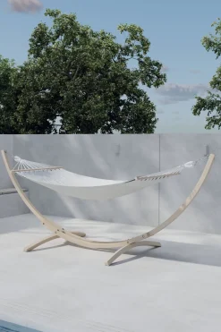 Hangmat Delisha kleur Whitewash/Beige