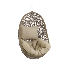 Hangstoel Florina kleur Bruin