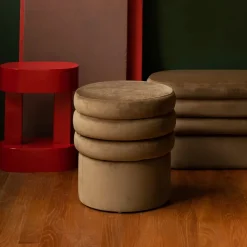 Hocker Aditi Velvet, 40cm