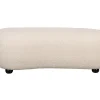 Hocker Cheron Teddy, kleur Wit