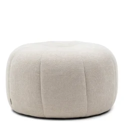 Hocker Falcone Chenille Jacquard, kleur Glossy Flax