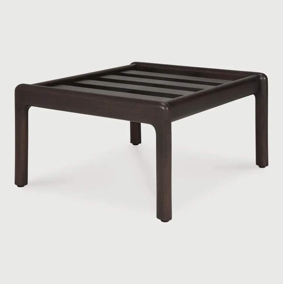 Hocker Jack Gevernist Mahoniehout, kleur Donkerbruin