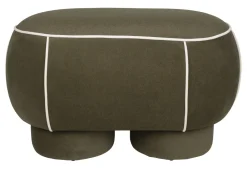 Hocker Jannetta 78 x 45cm, kleur Groen