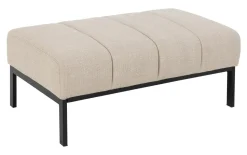 Hocker Meeka 100 x 61cm, kleur Beige