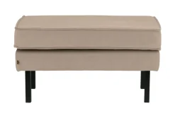 Hocker Rodeo Velvet, kleur Khaki