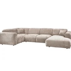 Hoekbank Cloud Chenille, kleur Naturel