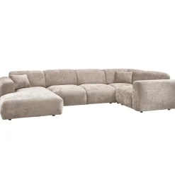 Hoekbank Cloud Chenille, kleur Naturel