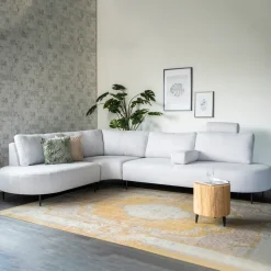 Hoekbank Danique kleur Lichtgrijs