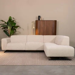 Hoekbank Rodano Elite stof, kleur Naturel