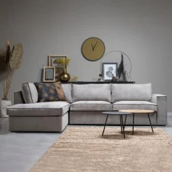 Hoekbank Thomas Rib, 283cm