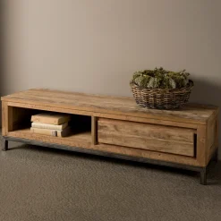 Industrieel TV-meubel Venetië met 1 lade