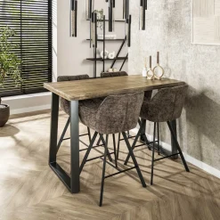 Industriële Bartafel Barbra 135 x 70cm