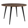 Industriële Ronde Eettafel Manny 110cm