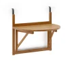 Inklapbare Balkontafel Amarilis Acaciahout, 70 x 50cm