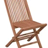Inklapbare Tuinstoel Garden Teakhout