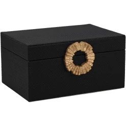 Juwelenbox Amal Lederlook