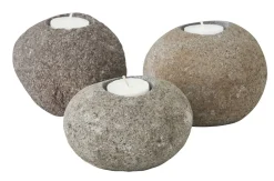 Kaarshouder Riverstone Set van 3 stuks