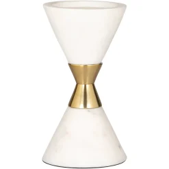 Kandelaar Jurre Marmer, 18cm