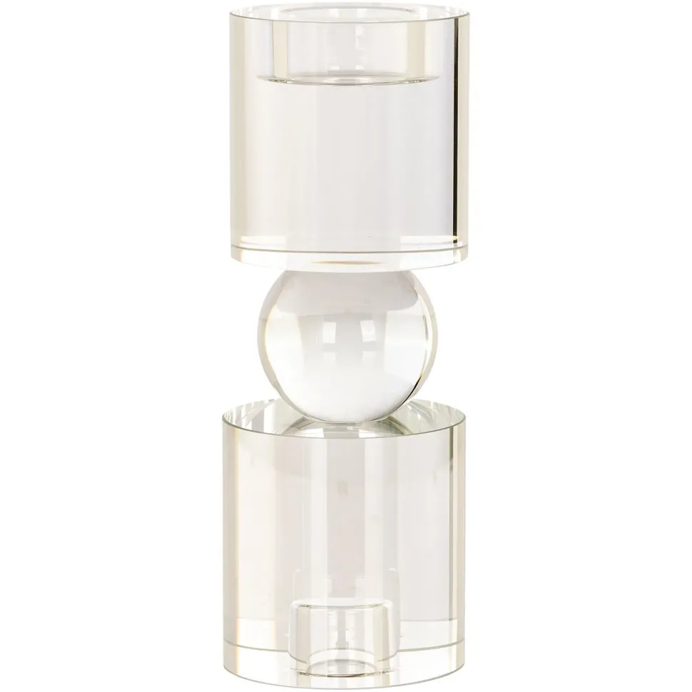 Kandelaar Zahra Kristal, 21cm hoog