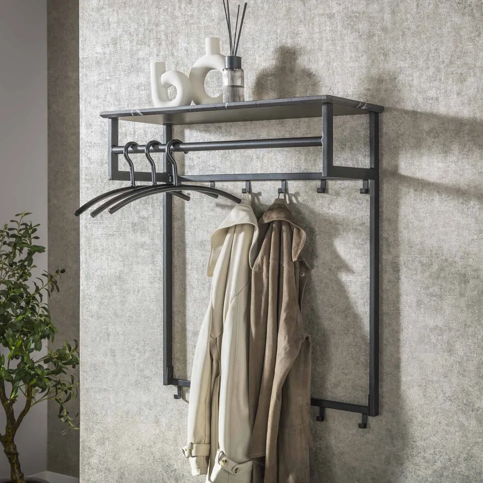 Kapstok Craige Keramiek look, Met 12 haken