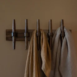 Kapstok Jakub Met 5 haken, Mangohout