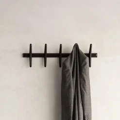 Kapstok PI Hout, Met 5 haken