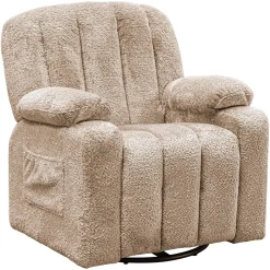 Kids Draaifauteuil Mickey Sheep, kleur Naturel