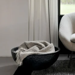 Kom Chopped Mahoniehout, 65cm