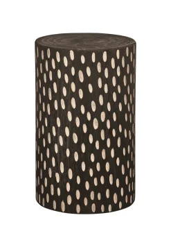 Kruk/Bijzettafel Perry Paulowniahout