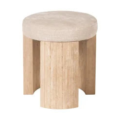 Krukje Gallice Travertin en chenille