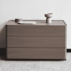 Ladekast / Dressoir Lotte Met 3 laden, 100cm, kleur Mocca