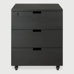 Ladekast Billy Gevernist Eikenhout, Met 3 laden