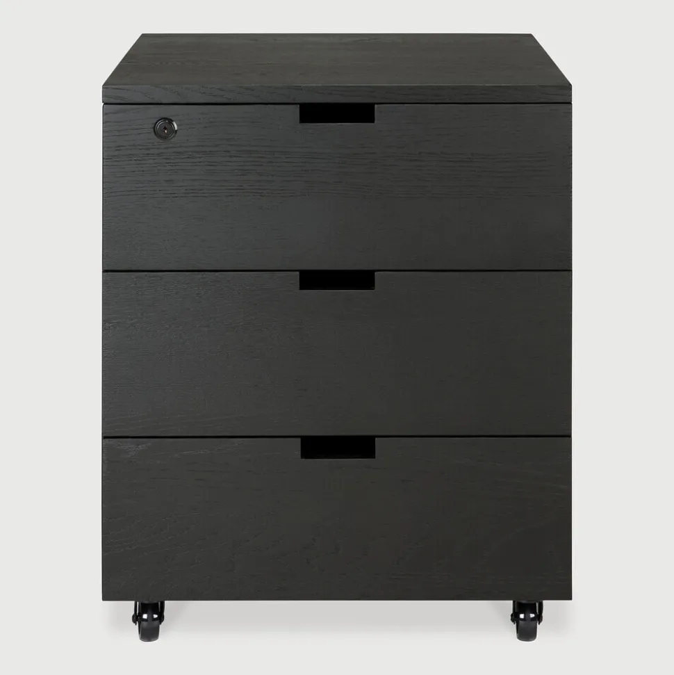 Ladekast Billy Gevernist Eikenhout, Met 3 laden