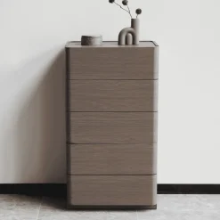 Ladekast Lotte Met 5 laden, kleur Mocca