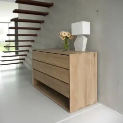 Ladekast Nordic Geolied Eikenhout, 130cm