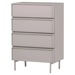 Ladekast Tours Met 4 laden, kleur Zand