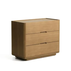 Ladekast/Commode Arelida Eiken, Met 3 lades