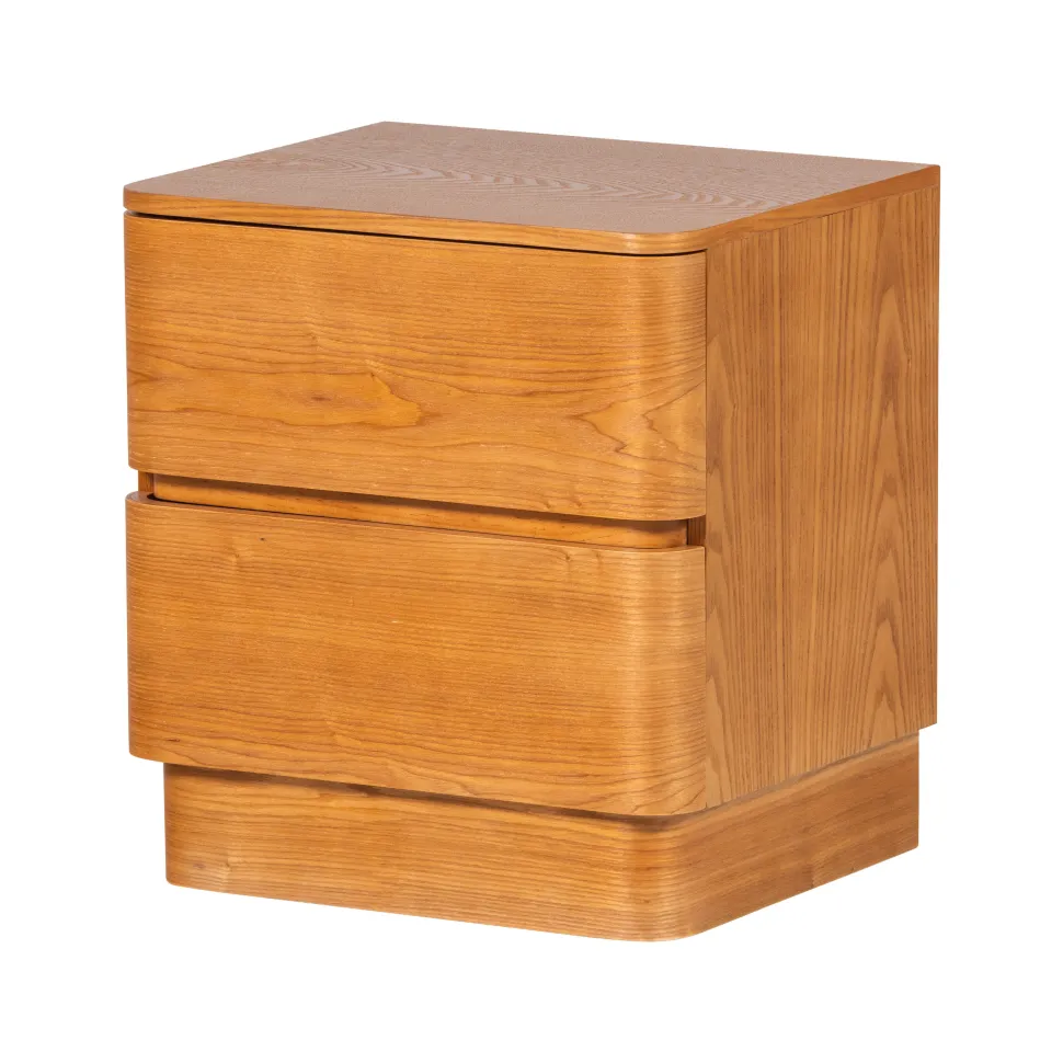 Ladekast/Nachtkastje Fejo MDF, Met 2 lades