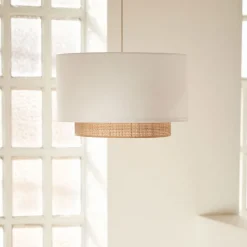 Lampenkap Erna Bamboe en stof
