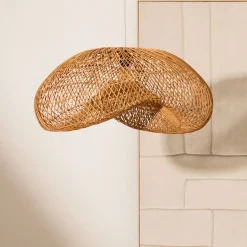Lampenkap Isora Rotan, 81 x 56cm