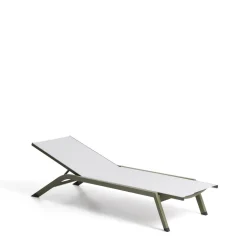 Ligbed Capraia Textileen, kleur Groen