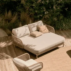 Ligbed Catalina 2-persoons, kleur Beige